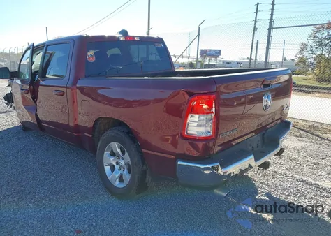 2021 Ram 1500 Big Horn 4X4 5'7 Box z USA, uszkodzony, nr VIN 1C6SRFFT8MN520787